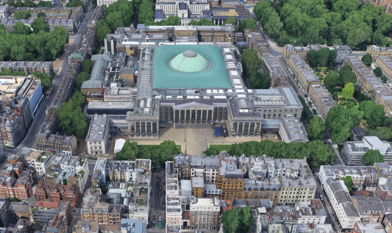 Londyn Turysta - londyn-turysta-british-museum-google-maps british museum