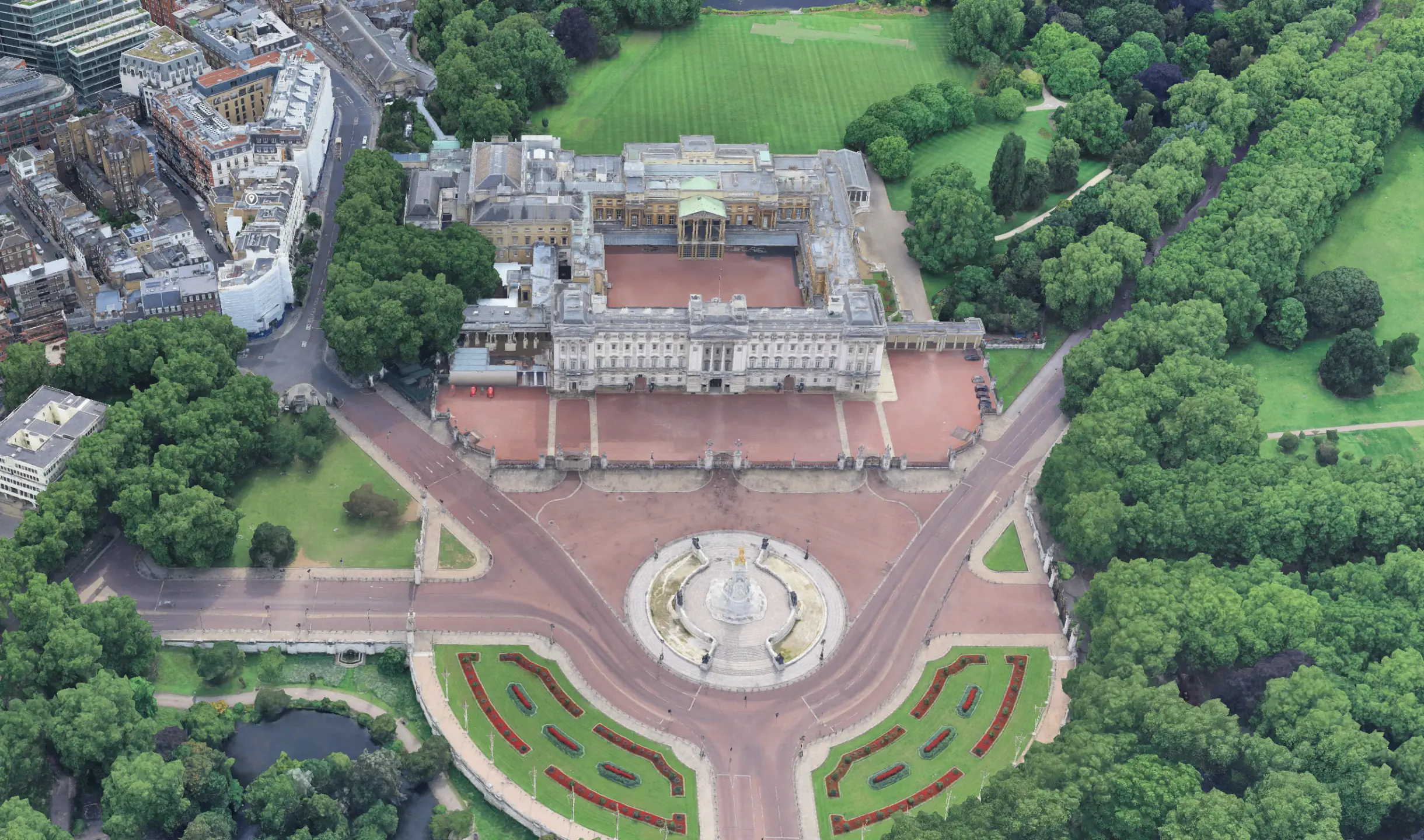 Londyn Turysta - londyn-turysta-buckingham-palace-google-maps pałac buckingham
